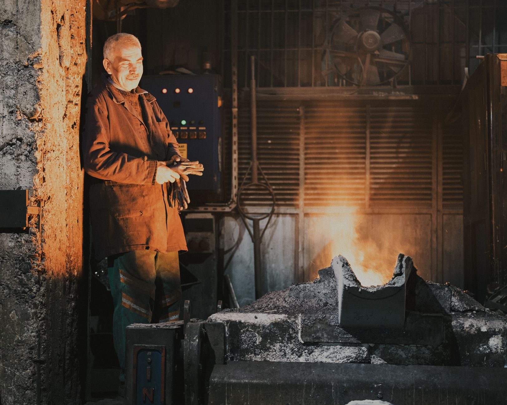 Fonderie industrielle produisant du ferro-niobium